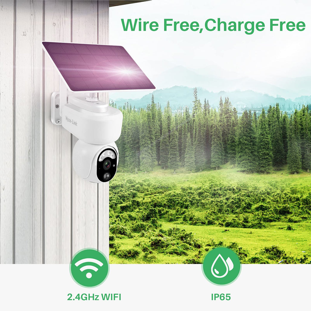 WiFi Solar & Battery Security Camera-KT3 WIFI