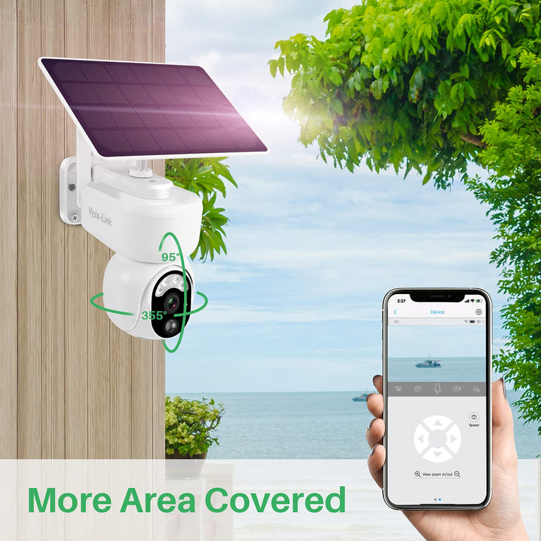 WiFi Solar & Battery Security Camera-KT3 WIFI