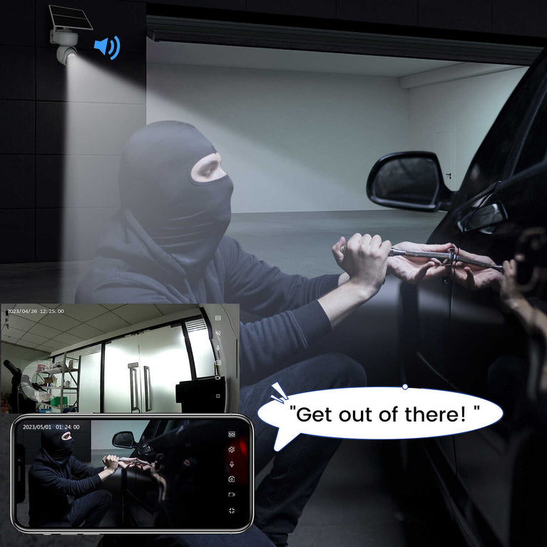 4G LTE Cellular Security Camera-KT3