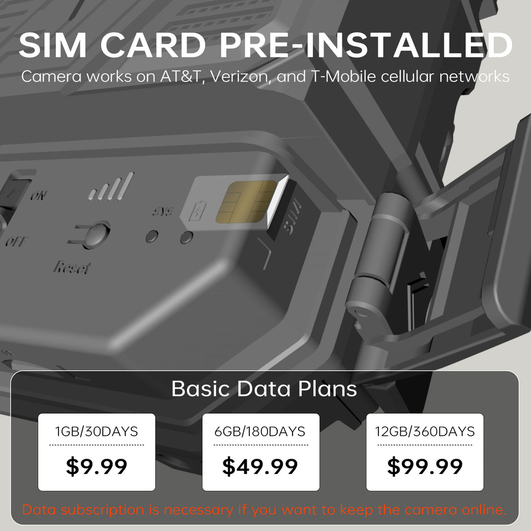 Cellular Trail Game Camera-CTC010
