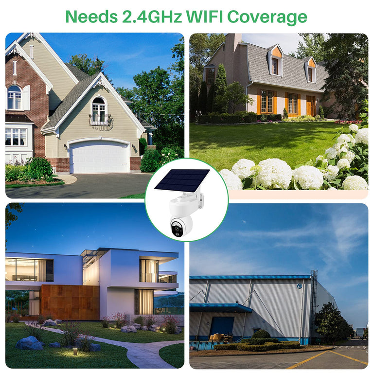 WiFi Solar & Battery Security Camera-KT3 WIFI