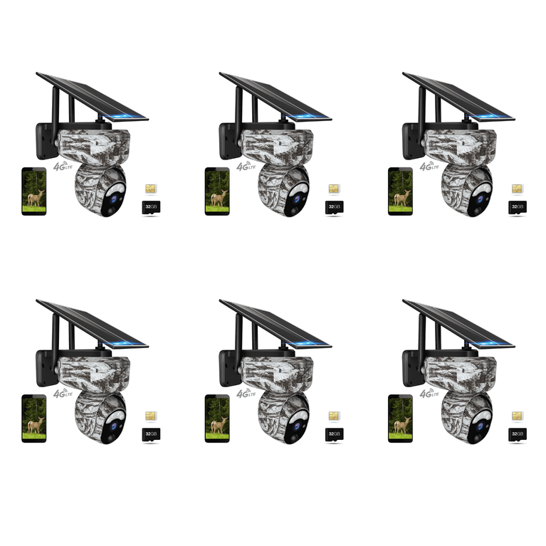 4G Cellular Security Camera With TF Card-KT3CF
