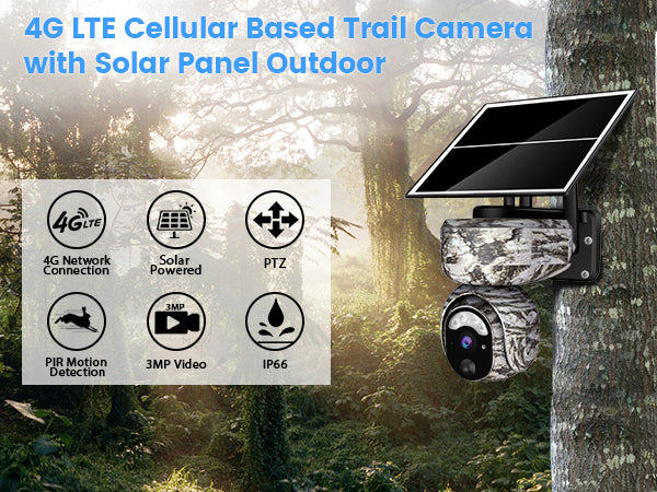 4G LTE Cellular Trail Camera Outdoor